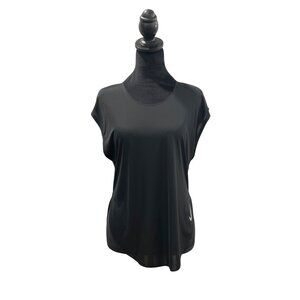 NIKE Dri-Fit Black Women's Fitness Top S